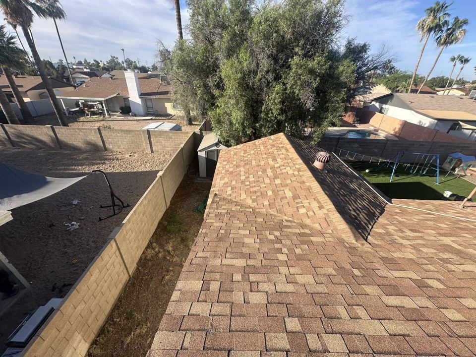 Shingle roof in Glendale, Platinum job